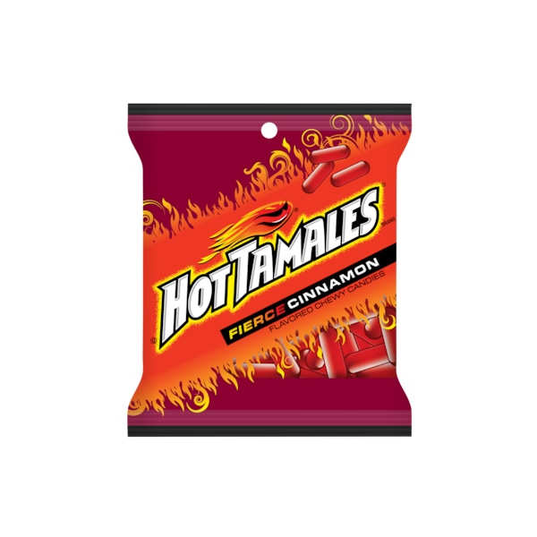 Hot Tamales Hot Tamales 5 oz. Pegbag Fierce Cinnamon, PK12 7097049257 - main